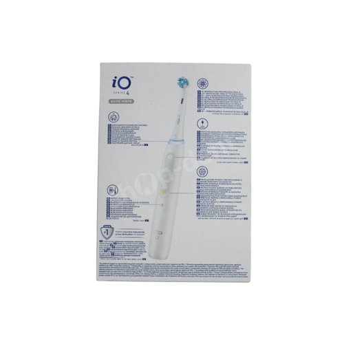 Oral-B iO 4 White szczoteczka elektryczna magnetyczna biała