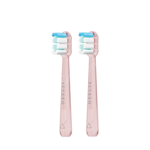 SEYSSO Junior Deep Clean Pink Końcówki Wymienne do szczoteczki sonicznej SEYSSO 2 sztuki
