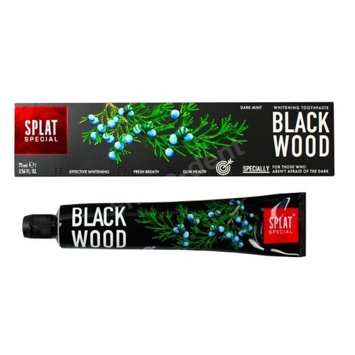 SPLAT Special BLACKWOOD - Czarna pasta wybielająca zęby 75ml