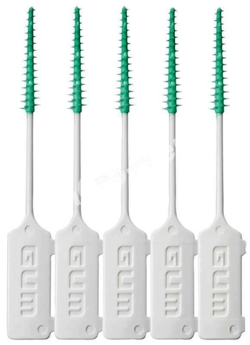 Sunstar GUM Butler Soft-Picks Large 634 - Elastyczne wykałaczki z delikatną, gumową końcówką 50 sztuk