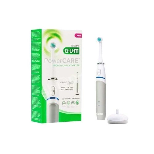 Szczoteczka elektryczna Sunstar GUM Power Care 4200 dla osób o wrażliwych zębach i dziąsłach [OSTATNIE SZTUKI!]