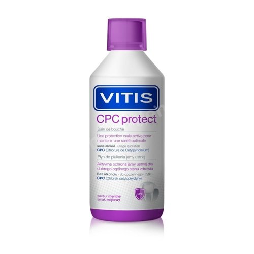 Vitis CPC Protect - ochronny płyn do płukania jamy ustnej 500 ml