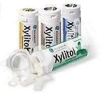Xylitol Miradent Chewing Gum - Gumy do żucia  przeciw próchnicy 30szt - Intensywnie miętowa